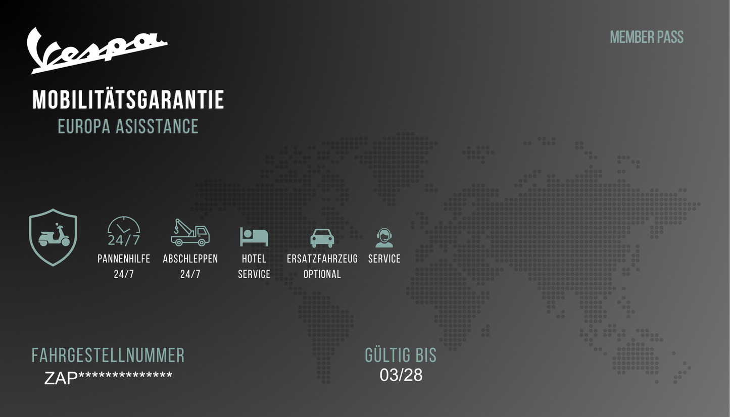 Mobilitätsgarantie - europaweit